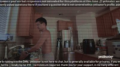 yetieater webcam model stream image