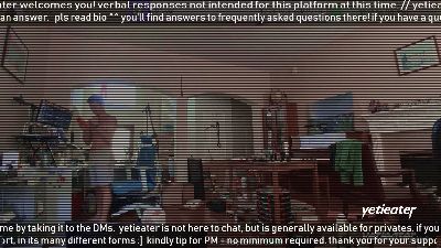 yetieater webcam model stream image
