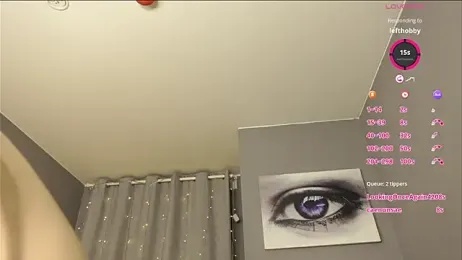 Megany webcam model stream image