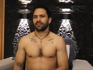 Leo Diaz webcam flirt4free model stream image