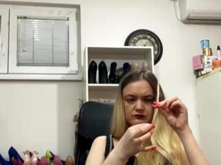 Sabine Heissner webcam flirt4free model stream image