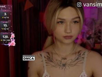 vanslly webcam bongacams model stream image