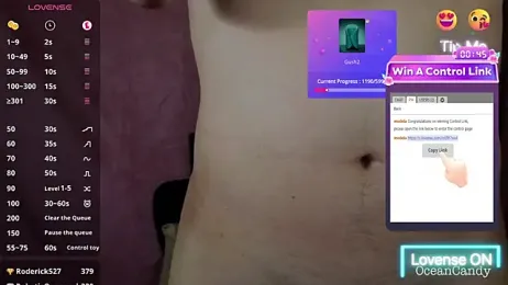 OceanCandy9 webcam model stream image