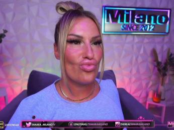 TamaraMilano webcam model stream image
