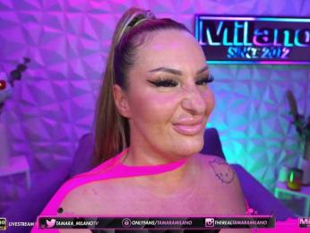 TamaraMilano webcam model stream image