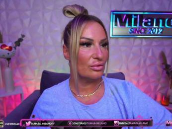 TamaraMilano webcam model stream image