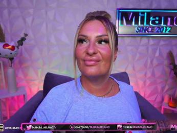 TamaraMilano webcam model stream image