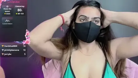 DesiZoya webcam model stream image