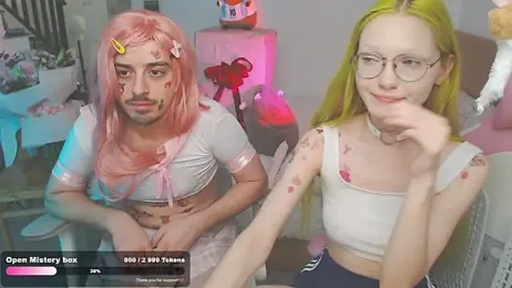 blush webcam model stream image