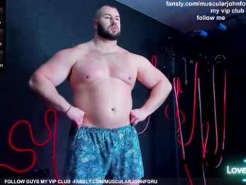 muscularjohnforu webcam model stream image
