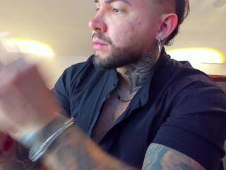 Milan Klein webcam model stream image