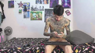 Tattoo_couple webcam model stream image