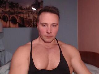 Hunky Muscle webcam flirt4free model stream image