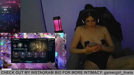 Gamergirl-Linela webcam model stream image