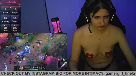 Gamergirl-Linela webcam model stream image