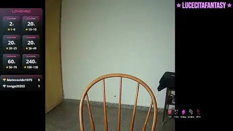 lucecitafantasy2 webcam model stream image