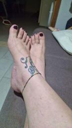Feetjob webcam model stream image