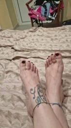 Feetjob webcam model stream image