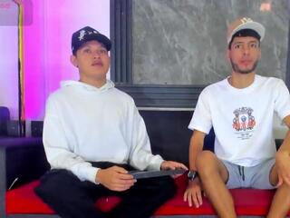 Xavier & Mathias webcam model stream image