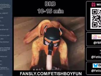 fetishboyfun webcam chaturbate model stream image