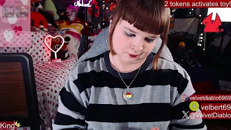 VelvetDiablo webcam stripchat model stream image