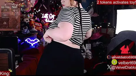 VelvetDiablo webcam stripchat model stream image