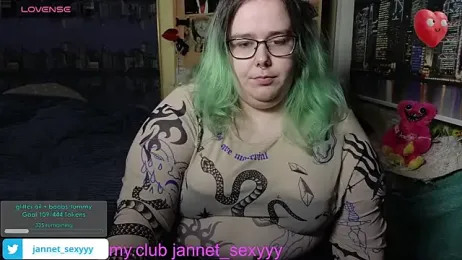 JannetPie webcam model stream image