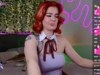 RedVelveten webcam model stream image