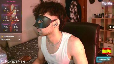 nofacemaleclub webcam model stream image