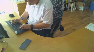 Barefooter webcam model stream image