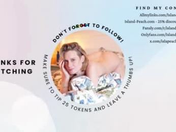 island_peach webcam model stream image