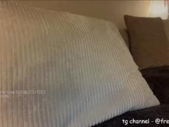 doublecuties webcam model stream image