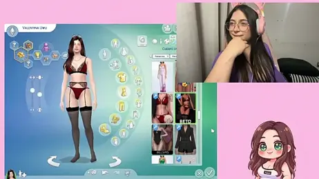 valentinauwu webcam model stream image