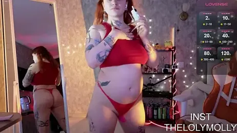 LolyMolli webcam model stream image