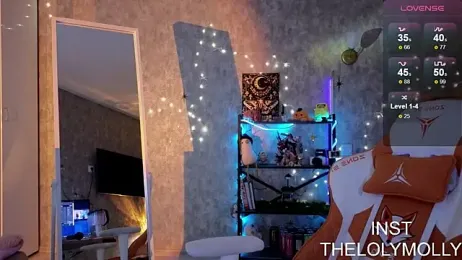 LolyMolli webcam model stream image