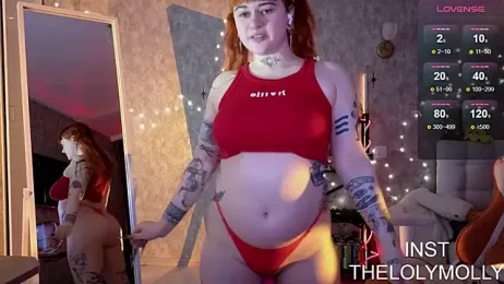 LolyMolli webcam model stream image
