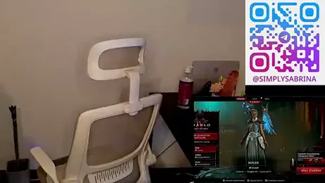 SimplySabrina webcam model stream image