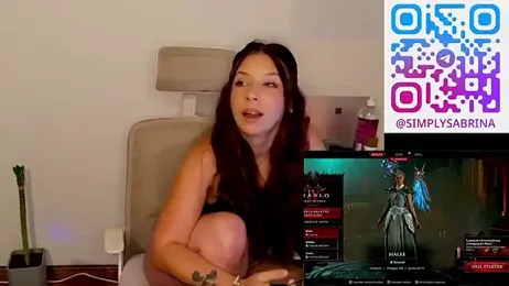 SimplySabrina webcam model stream image