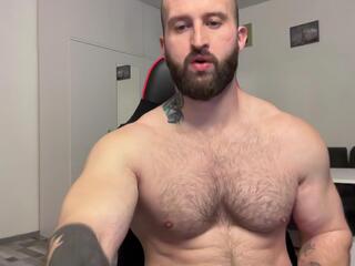 Panda Muscle webcam model stream image