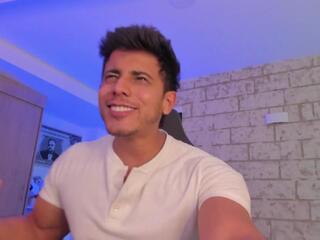 Aston Coleman webcam model stream image