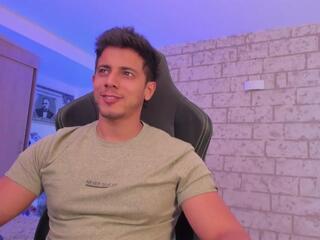 Aston Coleman webcam model stream image