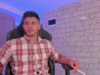 Aston Coleman webcam model stream image