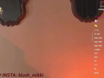 BlushMikki bongacams stream image
