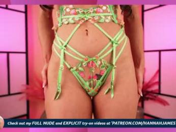 hannahjames710 chaturbate stream image, 05.02.2025 16:30